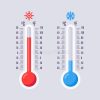 płascy-termometry-gorący-i-zimny-rtęć-termometr-z-waży-ciepły-chłodno-temperaturowy-wektor-120236193
